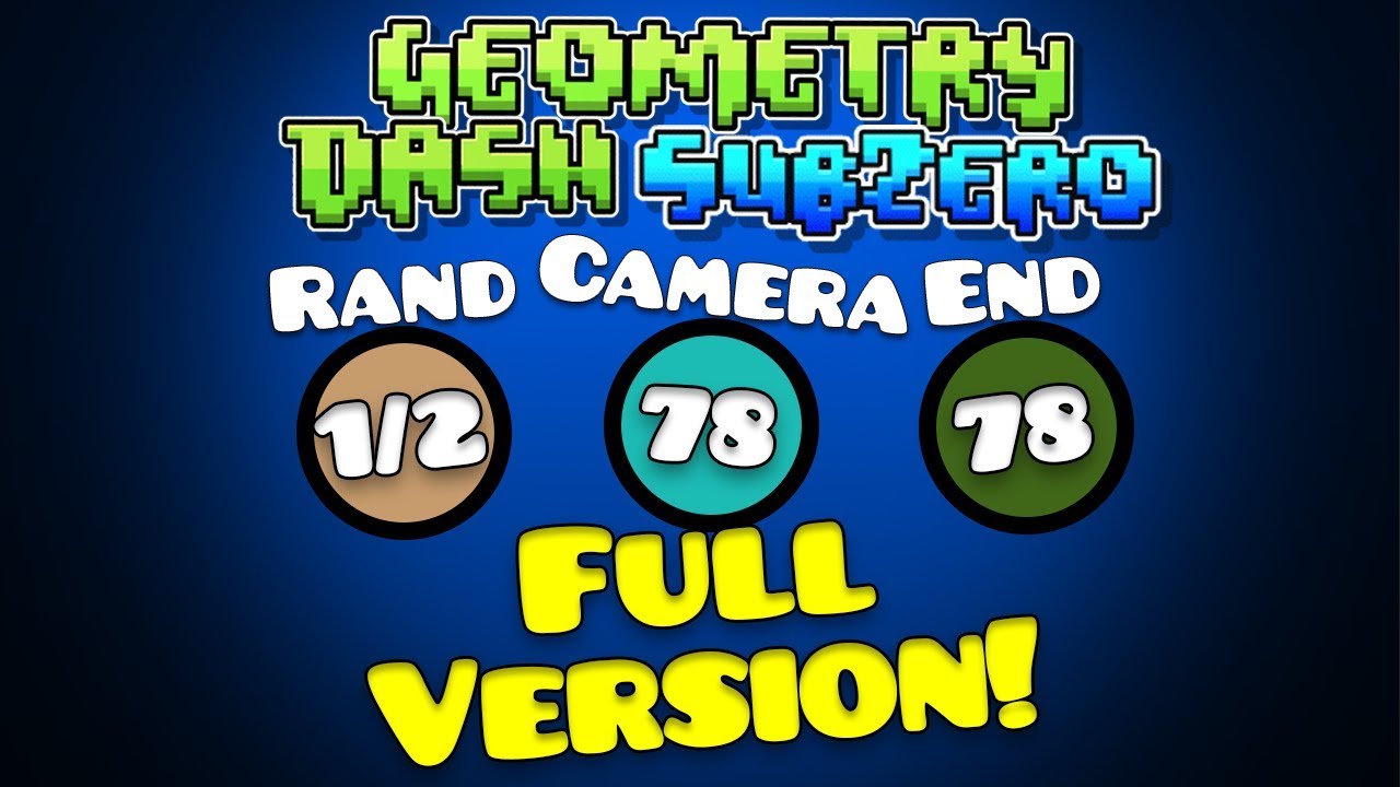 geometry dash subzero free download